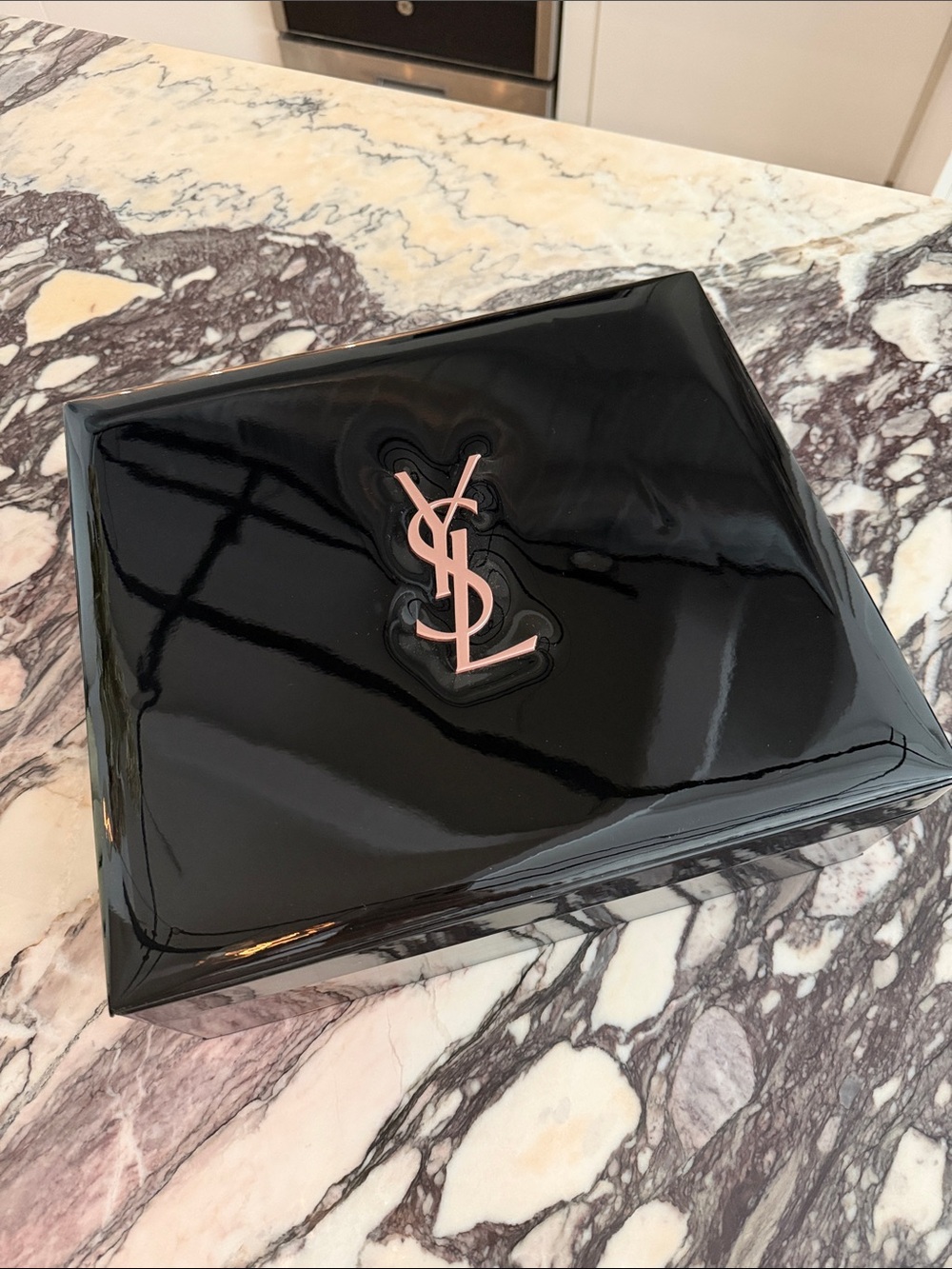 Saint Laurent Black Patent display box